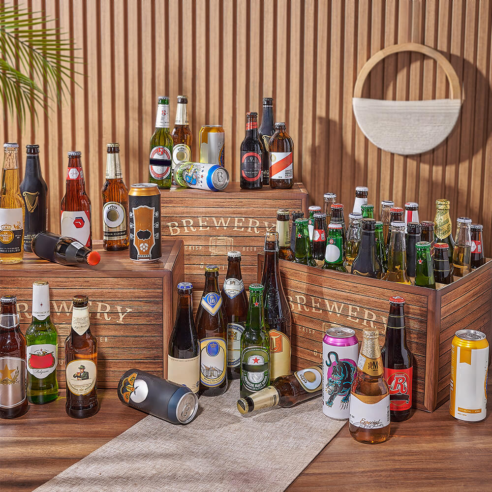 Years of Cheers Beer Box – how the gift is presented