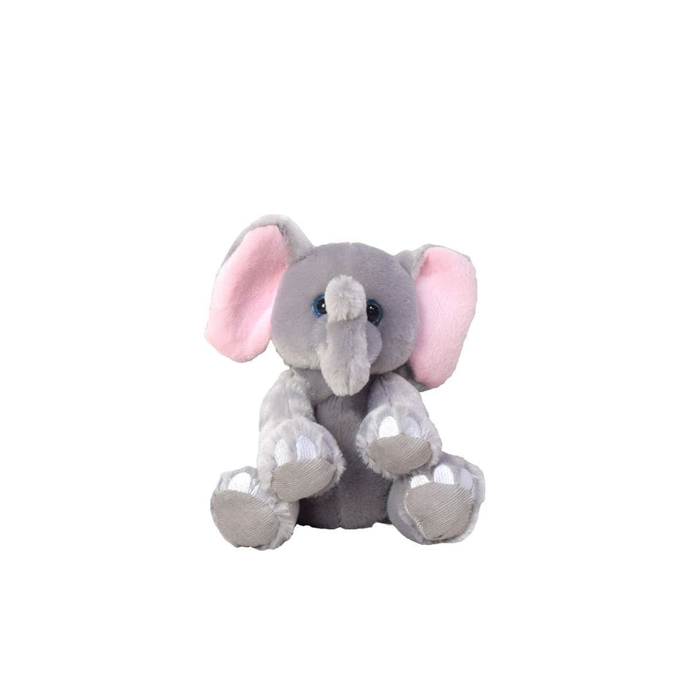 3-Tier Diaper Cake with Plush Elephant – how the gift is presented