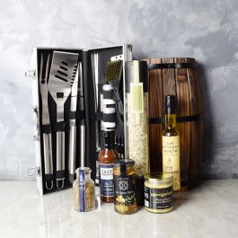 The BBQ Essentials Champagne Gift Set – champagne gift baskets – US  delivery - Good 4 You Gift Baskets USA