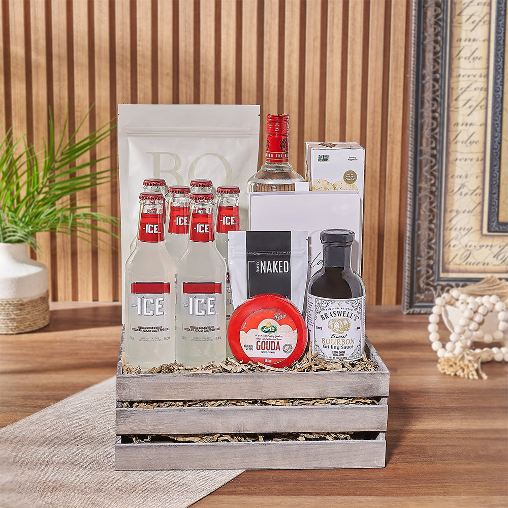 Elevate your party with our Chocolate &amp; Cheese Celebration Gift Set, Philadelphia delivery 