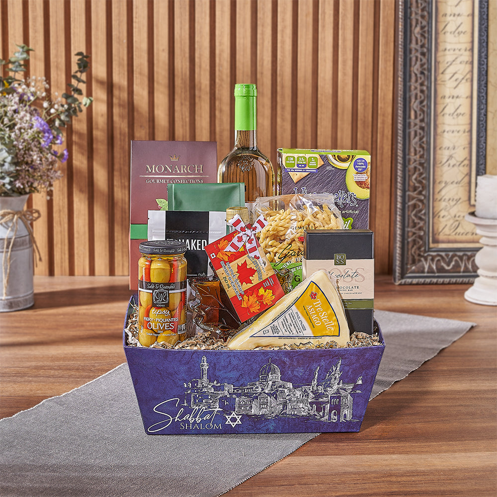 Kosher Wine &amp; Cheese Crate Philadelphia Baskets- Philadelphia Delivery