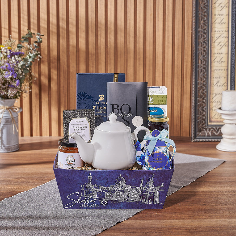 The Cozy Kosher Tea &amp;amp; Chocolate Gift Tray is a surefire delight - Philadelphia Delivery