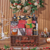 Ample Holiday Wine & Treats Basket, christmas gift, christmas, wine gift, wine, holiday gift, holiday, Philadelphia delivery