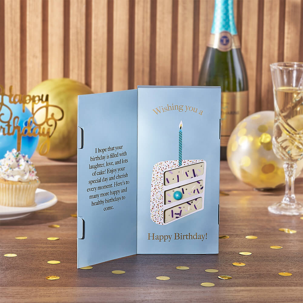 Birthday Liquor and Decanter Set – how the gift is presented