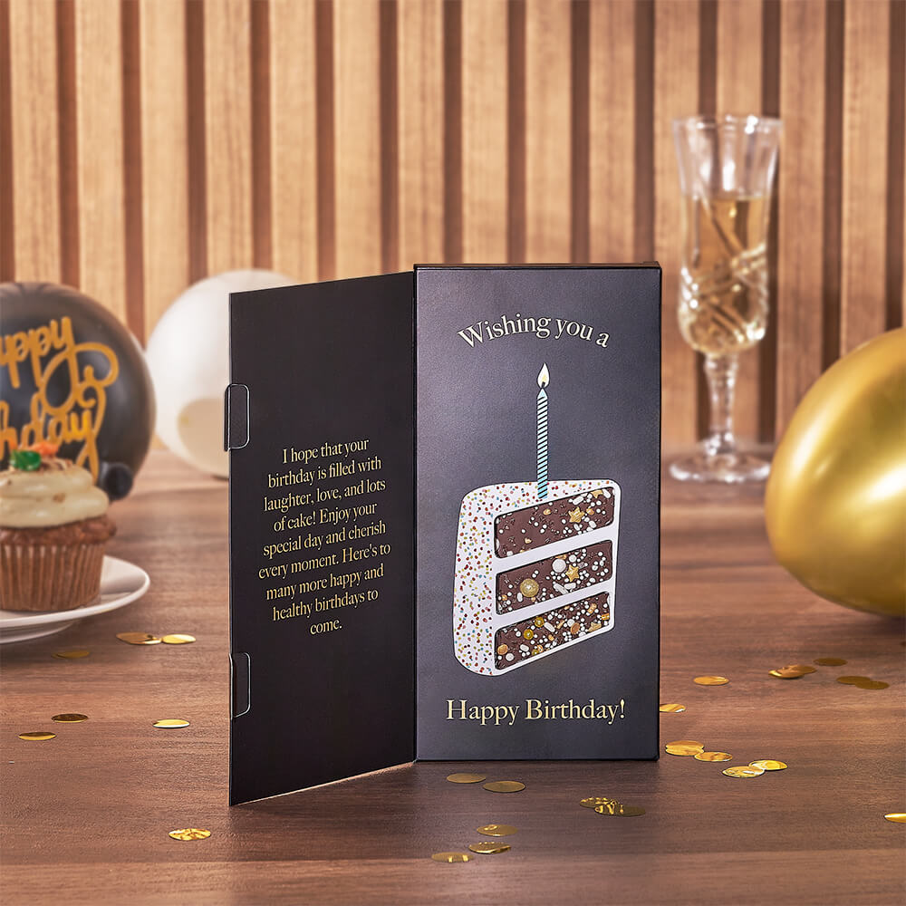 Birthday Sparkling Wine Gift Selection – how the gift is presented