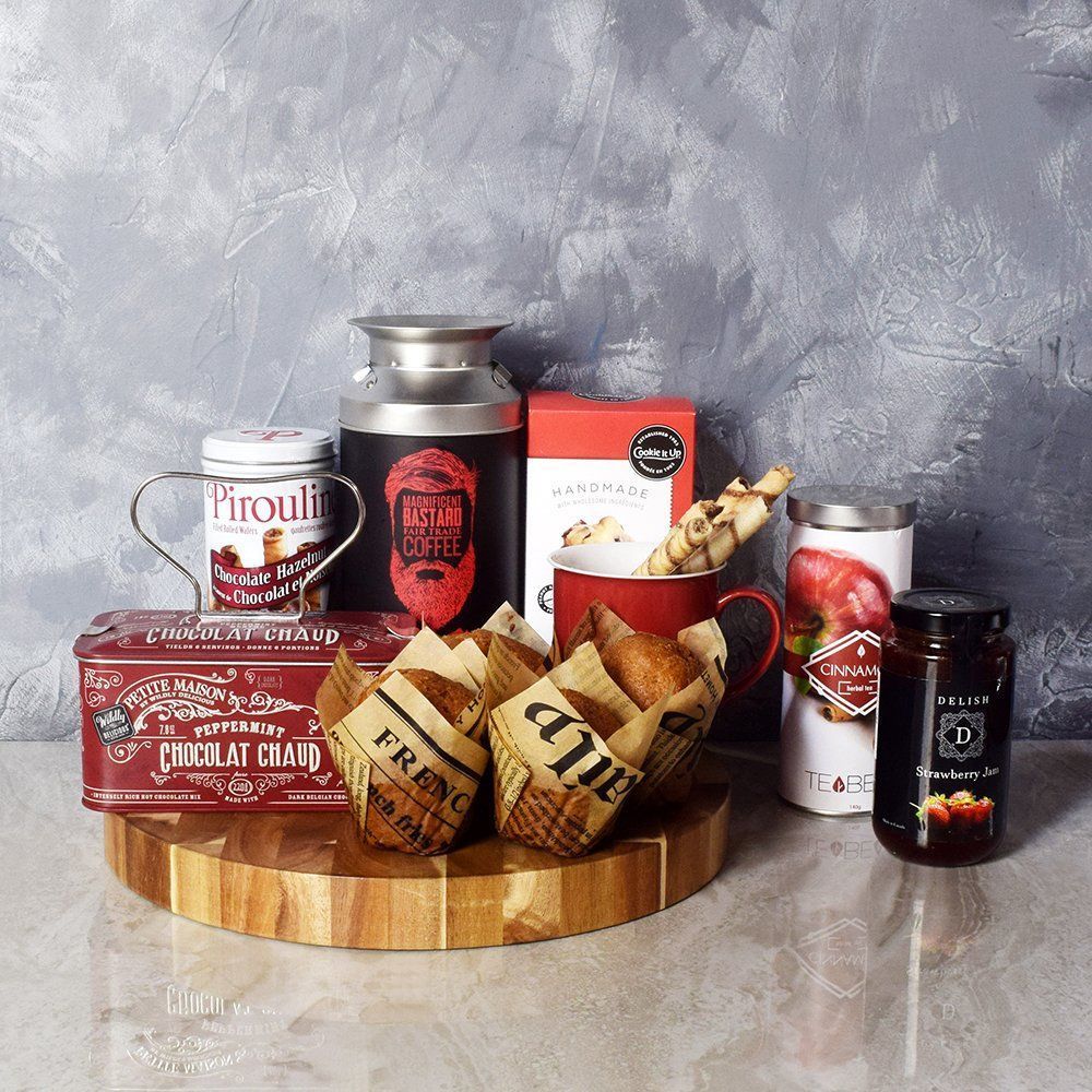Fine Chocolates and Coffee Set – how the gift is presented
