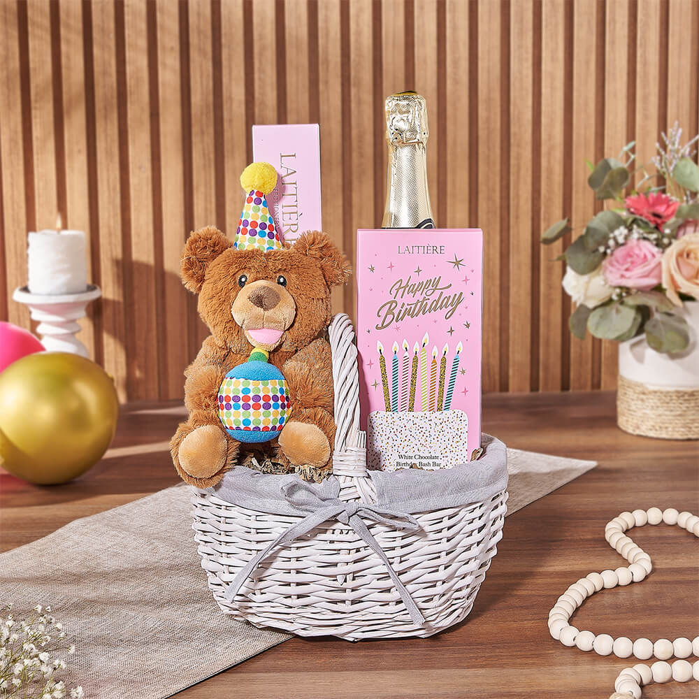 Bubbly Birthday Gift Basket