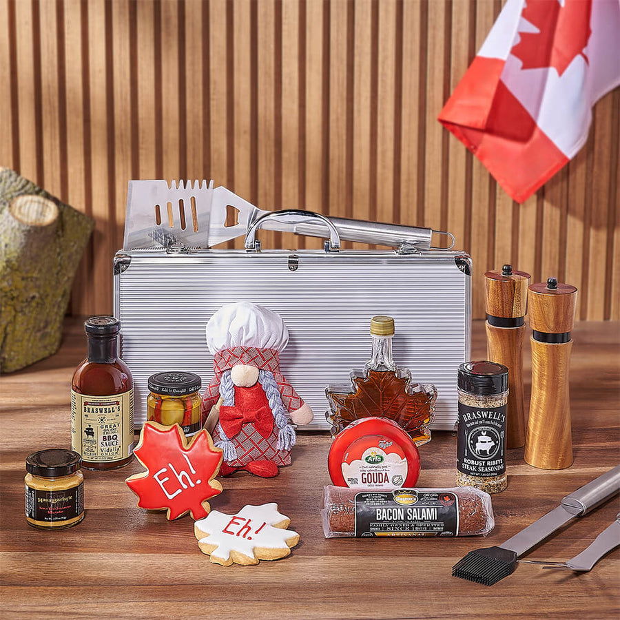 Canada Day Grill Master Gift Set - Philadelphia Baskets - Philadelphia Delivery