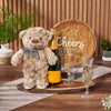 Cheers Cookie & Champagne Gift Set, champagne gift, champagne, cookie gift, cookie, sparkling wine gift, sparkling wine, Philadelphia Delivery