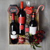 Christmas Wine Trio from Philadelphia Baskets - Wine Gift Basket - Philadelphia Delivery.