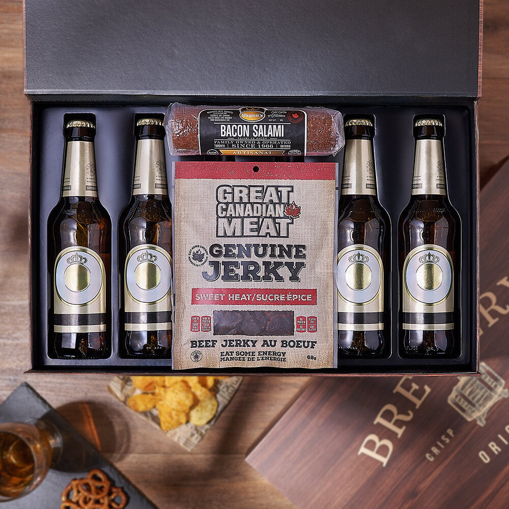 Cured Meat &amp; Beer Box, meat gift, meat, beer gift, beer, Philadelphia Delivery