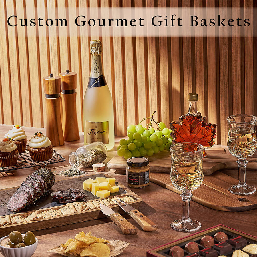 Custom Gourmet Gift Baskets From Philadelphia Baskets- Philadelphia Delivery