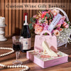 Custom Wine Gift Baskets from Philadelphia Baskets - Wine Gift Set - Philadelphia Delivery.