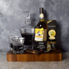 Deluxe Decanter Basket from Philadelphia Baskets - Liquor Gift Set - Philadelphia Delivery