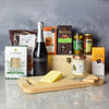 Deluxe Kosher Celebration Crate from Philadelphia Baskets - Champagne Gift Set - Philadelphia Delivery.