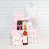 Deluxe Mommy & Baby Girl Gift Basket from Philadelphia Baskets - Wine Gift Set - Philadelphia Delivery.