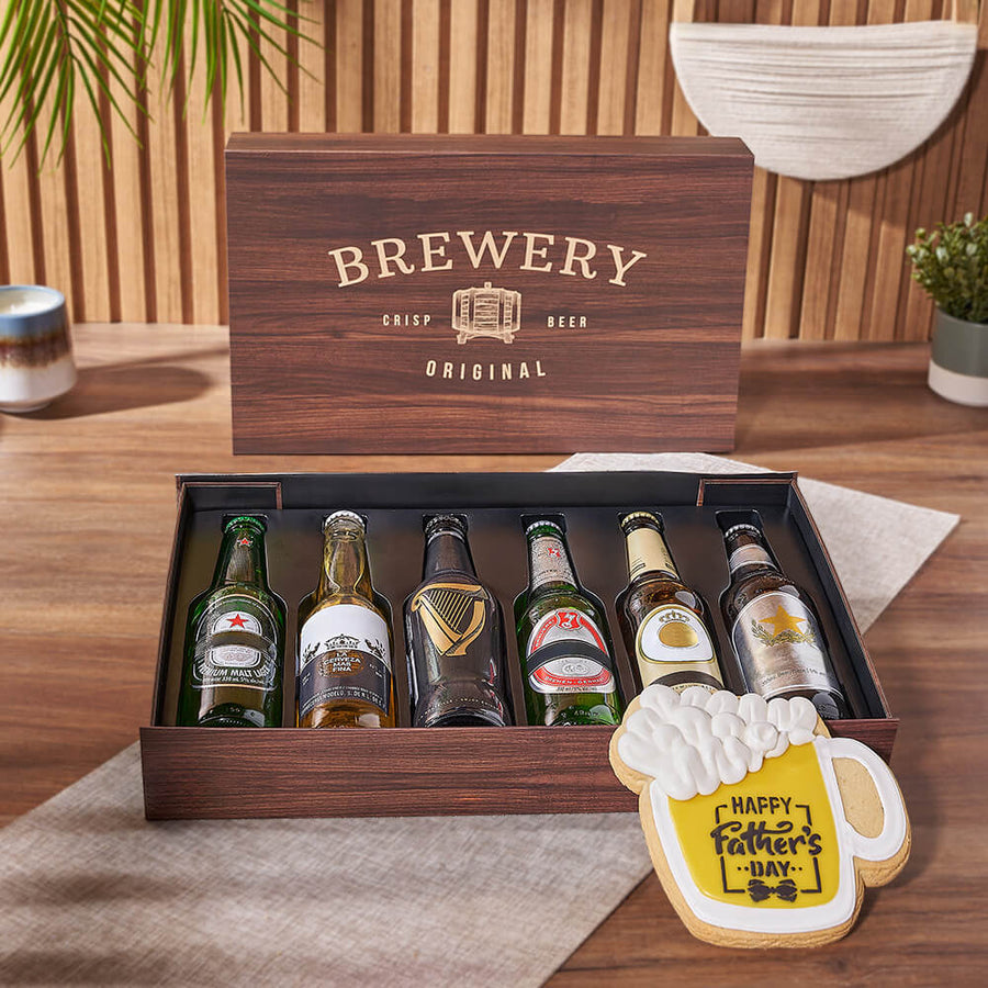 Father’s Day Brew & Cookie Gift from Philadelphia Baskets - Beer Gift Set - Philadelphia Delivery.