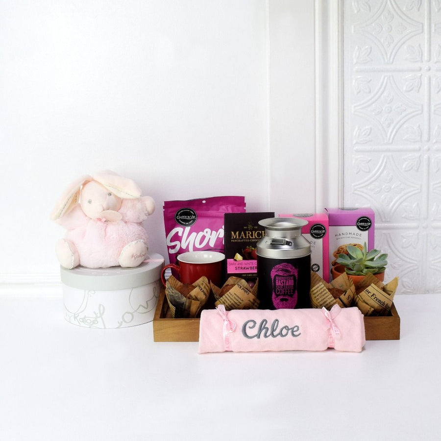 For The Newborn Member Of The Pink Team Gift Basket from Los Angeles Baskets - Los Angeles Delivery