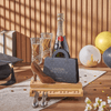 Graduating in Style Gift Set, graduation gift, graduation, chocolate gift, chocolate, champagne gift, champagne, sparkling wine gift, sparkling wine, Philadelphia delivery