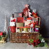 A Chocolatey Christmas Basket from Philadelphia Baskets - Gourmet Gift Set - Philadelphia Delivery.