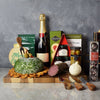 Holiday Champagne Cheese Ball Gift Basket from Philadelphia Baskets - Philadelphia Delivery