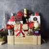 Holiday Champagne & Treats Basket from Philadelphia Baskets - Philadelphia Delivery