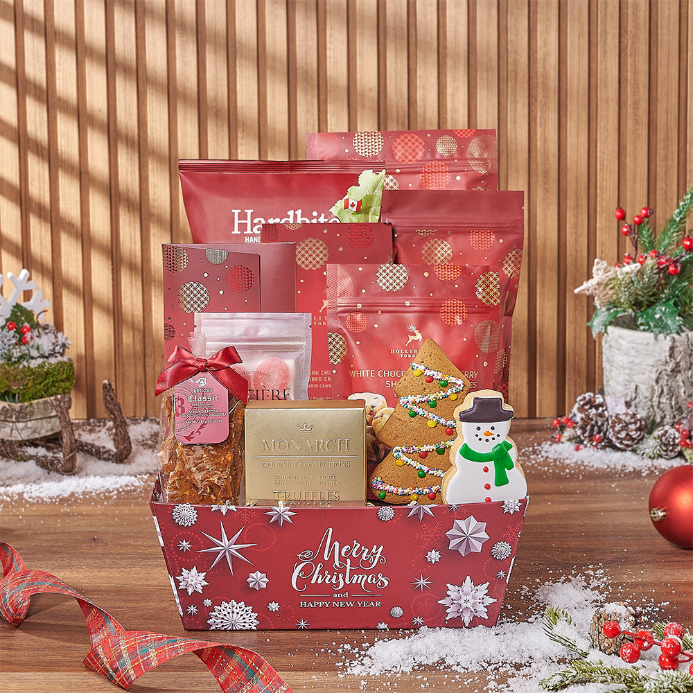 Holiday Cozy Classics Gift Set, christmas gift, christmas, chocolate gift, chocolate, cookie gift, cookie, Philadelphia delivery