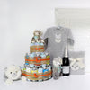 “Huggies & Chuggies” Celebration Gift Set from Philadelphia Baskets - Philadelphia Delivery