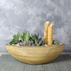 Moss Park Succulent Boat Garden from Philadelphia Baskets - Philadelphia Delivery