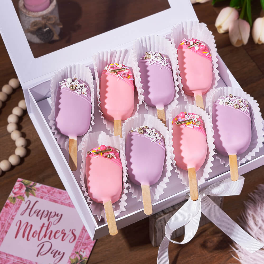 Mother’s Day Cakecicle Gift Box, mothers day gift, mothers day, brownie gift, brownie, Philadelphia Delivery