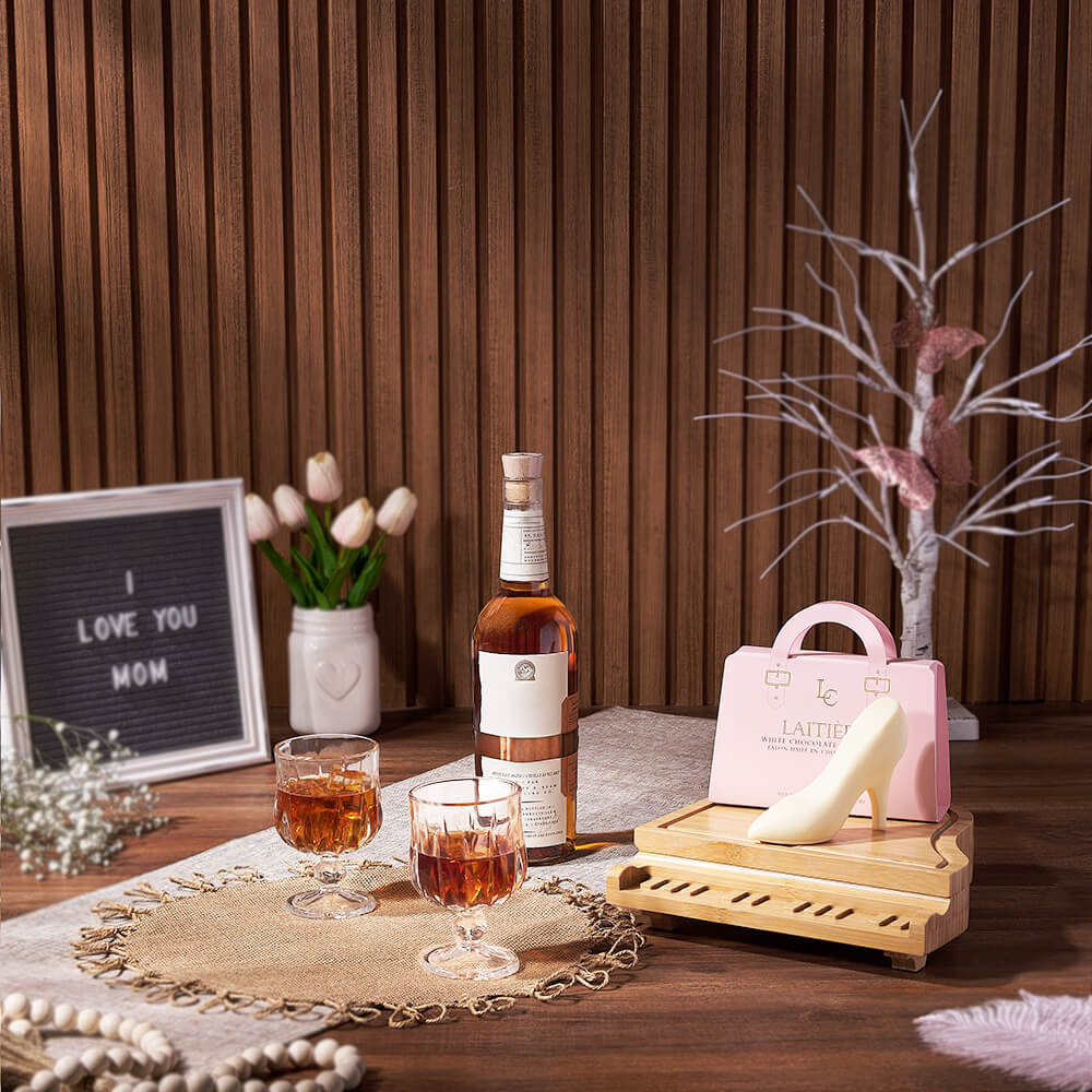 Mother's Day Swansea Liquor &amp; Chocolate Basket, mothers day gift basket, mothers day, liquor gift basket, liquor, Philadelphia Delivery