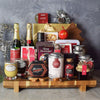 Opulent Christmas Champagne & Chocolate Gift Basket from Philadelphia Baskets - Philadelphia Delivery