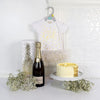 Precious Baby Girl Champagne & Cake Set from Philadelphia Baskets - Champagne Gift Basket - Philadelphia Delivery.