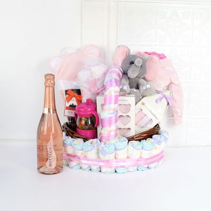 Pretty Little Rockstar Gift Set from Philadelphia Baskets - Champagne Gift Basket - Philadelphia Delivery.