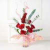 Rose and Hydrangea Vase from Philadelphia Baskets - Flower Gift - Philadelphia Delivery