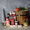 Rustic Holiday Barrel from Philadelphia Baskets - Philadelphia Delivery