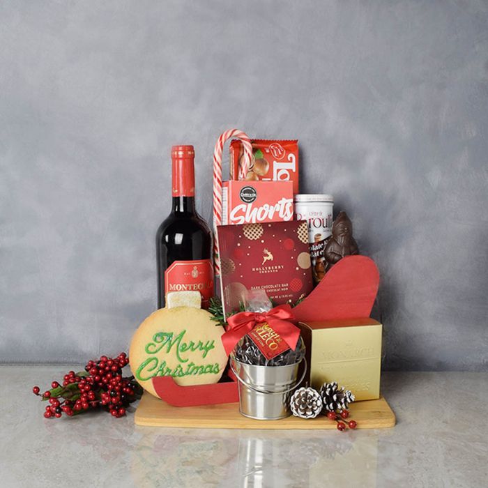 Santa’s Special Treats Gift Set from Philadelphia Baskets - Philadelphia Delivery