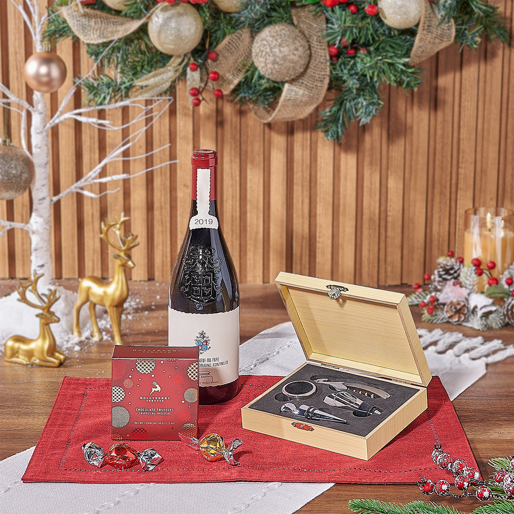 Snowman’s Wine &amp; Chocolate Pairing, wine gift, wine, chocolate gift, chocolate, Christmas gift, christmas, Philadelphia delivery