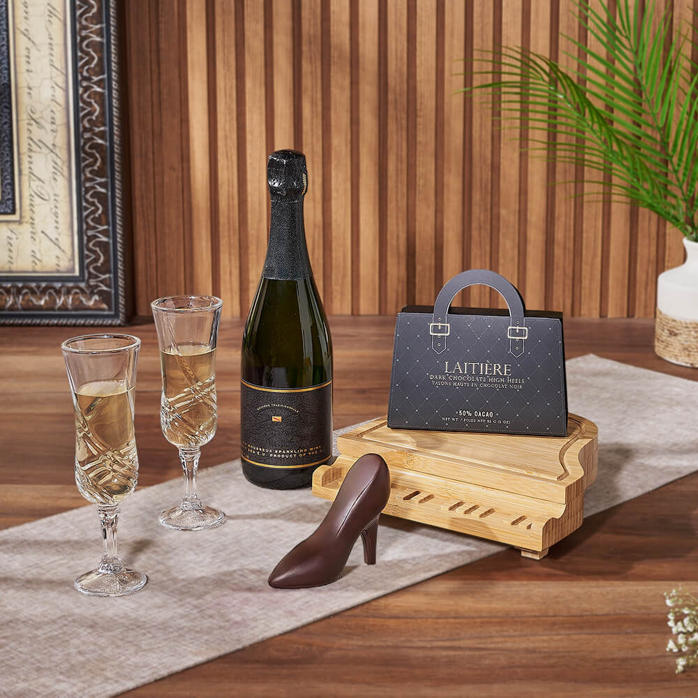 Sweet Chocolate &amp; Champagne Gift, champagne gift, champagne, sparkling wine gift, sparkling wine, chocolate gift, chocolate, Philadelphia Delivery