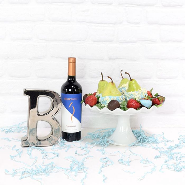 Sweet Summer Delights Wine Gift Set from Philadelphia Baskets - Philadelphia Delivery