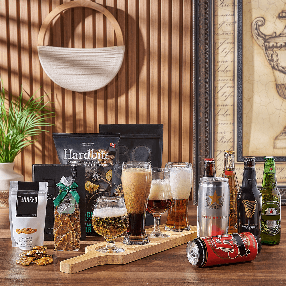 Sweet & Salty Beer Flight Sampler, beer gift, beer, chocolate gift, chocolate, Philadelphia delivery