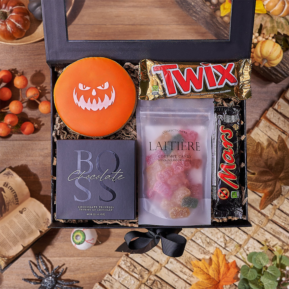 Sweet &amp; Sour Halloween Gift Box, halloween gift, halloween, candy gift, candy, cookie gift, cookie, Philadelphia delivery