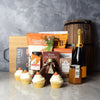 Thanksgiving Bubbly & Snacks Basket from Philadelphia Baskets - Philadelphia Delivery