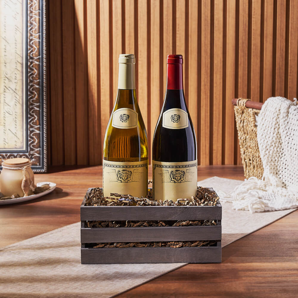 Through the Grapevine Gift Set, wine gift, wine, wine duo gift, wine duo, Philadelphia Delivery