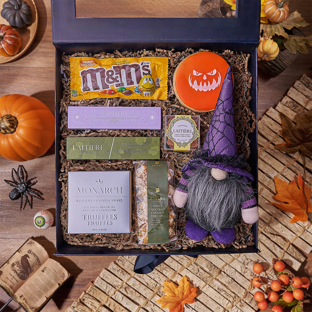 Halloween Treats Plush Gift Box – how the gift is presented