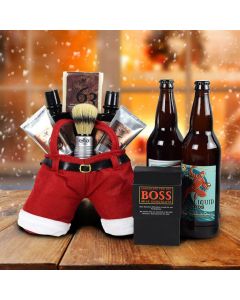 Santa’s Shave & Craft Beer Gift Set
