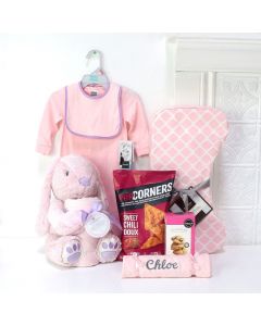 WELCOME MY BABY GIRL GIFT SET, baby girl gift basket, welcome home baby gifts, new parent gifts