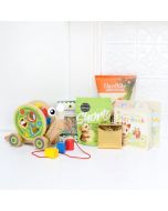 A LOT OF PLAYTIME BABY GIFT BASKET, baby girl gift basket, welcome home baby gifts, new parent gifts

