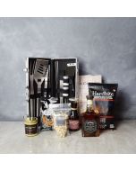 Smokin’ BBQ Grill Gift Set with Liquor, gift baskets, gourmet gifts, gifts