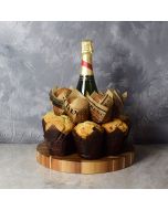 Champagne & Muffins Gift Set